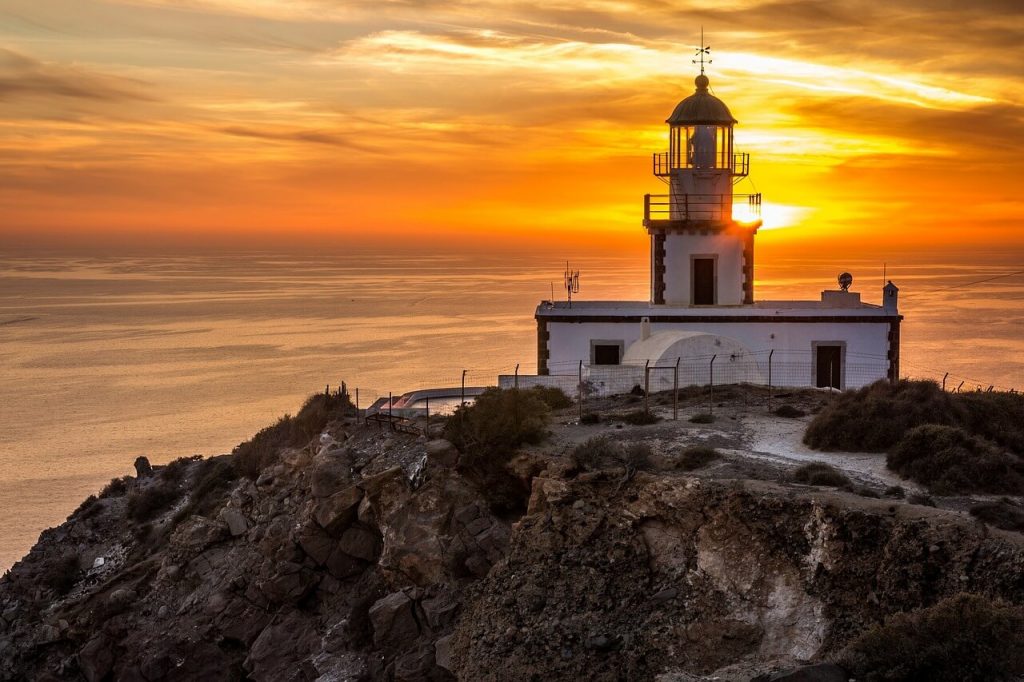 Phare Santorin Akrotiri